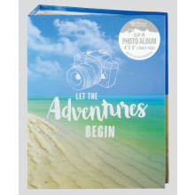 Travel Photo Album 6x4" 80 Pocket