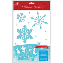 6 Christmas Stencils