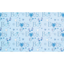 Flat Gift Wrap Baby Boy GW2594