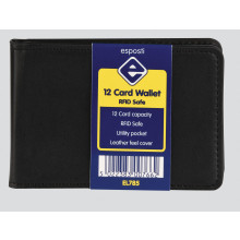 12 Card Wallet RFID Safe