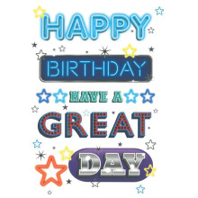 Greetings Cards Male Birthday