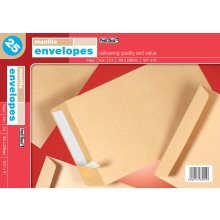 Manilla Envelopes C4 25s Peel/Seal