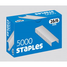 Staples 26/6 5000 Boxed
