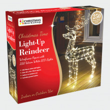 Copper Wire Reindeer 115cm