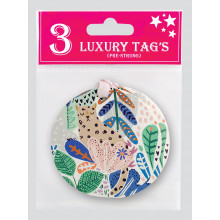 Gift Tags Lush Jungle 3Pk