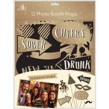 New Year Photo Booth Props