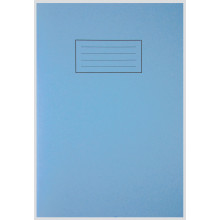Silvine Blue Exercise Book A4 80 Pages