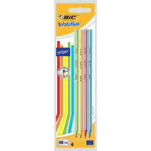 Stripe HB Pencils 4 Pack