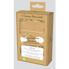 12 Kraft Luxury Placecards