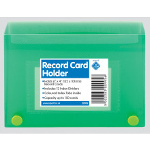 Record Card Holders 6"x4" Assorted