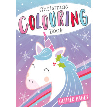 Christmas Colouring Book Elf/Unicorn