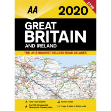 AA Great Britain Road Atlas 2020