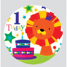 Age 1 Mix 55mm Small Badges