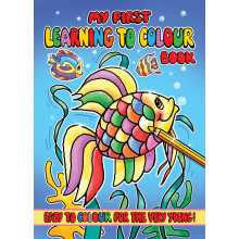 My First Learning To Colour Book 2 Asstd