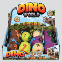 Dino World Squeezy Saurus Assorted