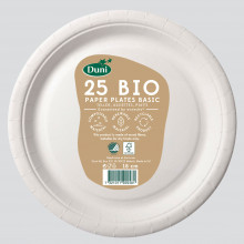 Bio Paper Plates 18cm 25s