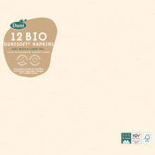 Bio Dunisoft Napkins Cream 40cm 12s