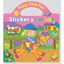 Pony Club Sticker & Colouring Book