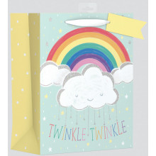 Extra Large Gift Bag Baby Clouds