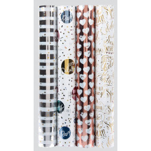 Gift Wrap Rolls Celebration Foil 1.5m
