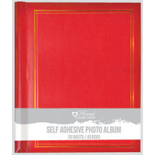 Photo Album Self Adhesive 20 Sheets Asst