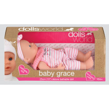 Dolls World Baby Grace (25cm/10") 2 Asst