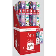 5M Roll Wrap Festive Fun