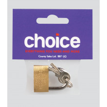 Choice Brass Padlock 30mm