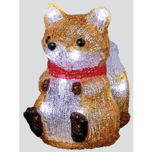 17cm Lit Acrylic Country Animals