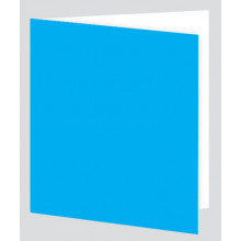 Cyan Gift Tag - Adhesive