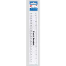 Club 30cm Ruler Shatter Resist