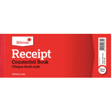 Silvine Receipt Counterfoil Book (40pgs)