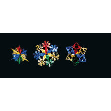 40cm Foil Starburst Assorted