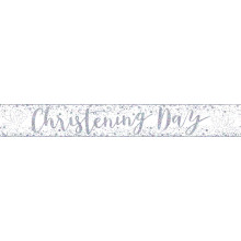 2.5m Party Banner Christening Day