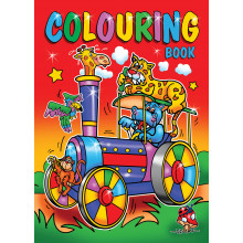 A4 Super Colouring Book 120 Pages 2 Asst