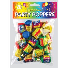 Party Poppers Bag 20s
