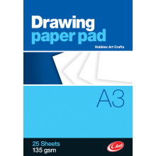 Club A3 Drawing Paper Pad 25pgs 135gsm