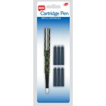 Cartridge Pen + 6 Cartridges Assorted