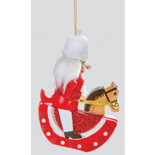 11cm Nutcracker/Horse Tree Hangers