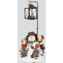 30cm Tealight Holder Christmas Scene
