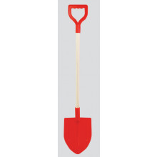 Shield Spade Wooden Handle 71cm/28" Asst
