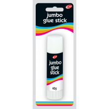 Jumbo Glue Stick 40g Carded
