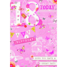 Greetings Cards 18th Female