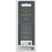 5 Quink Cartridges Permanent Blue