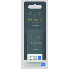 5 Quink Cartridges Washable Blue