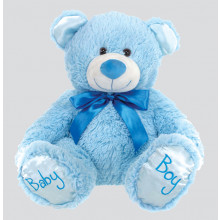 Baby Boy Bear - Blue (20cm/8in)