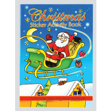 A6 Christmas Sticker Book