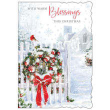 House To House Trad 50 Xmas Card