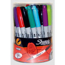 Sharpie Bright Fine Pens Assorted Tub