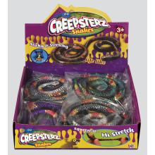 Creepsterz Sticky & Stretchy Snakes Asst